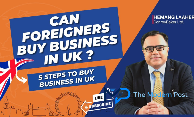 how to buy a business UK