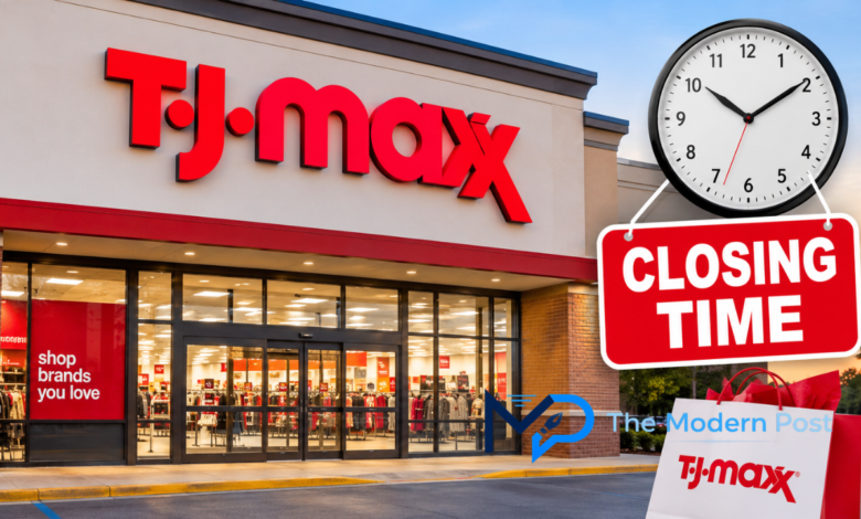 TJ Maxx Closing Time