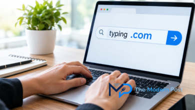 typing .com