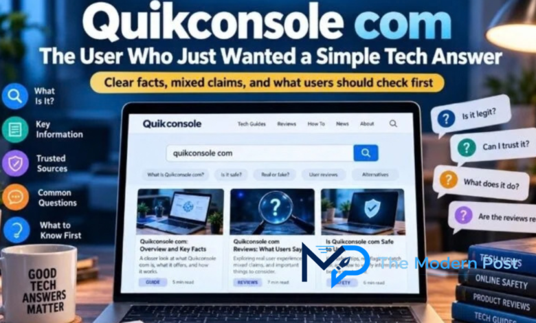 Quikconsole com